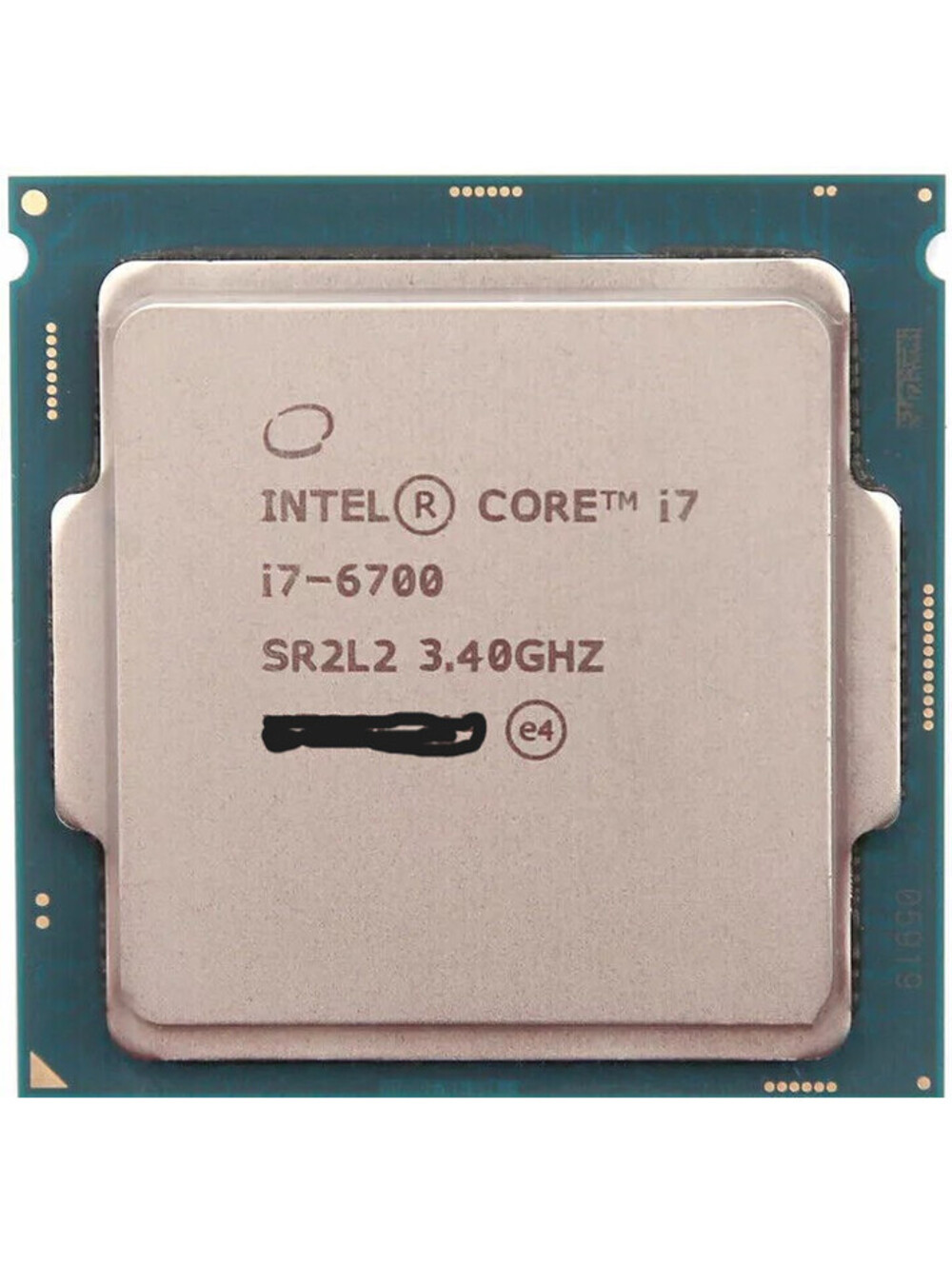Intel Core i7-6700 CPU Processor 3.40 GHz